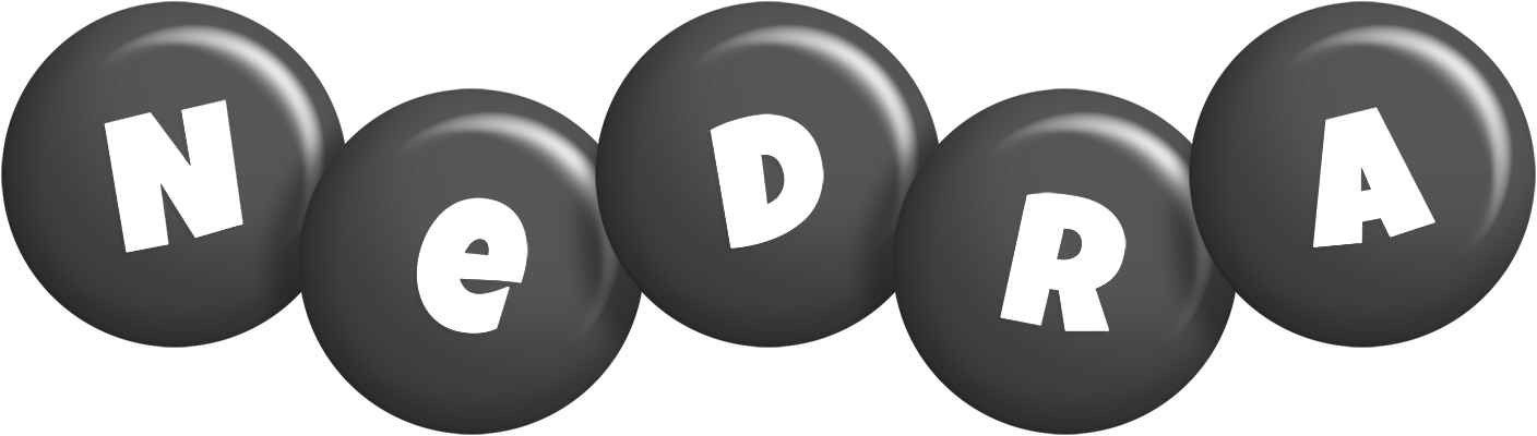 Nedra candy-black logo