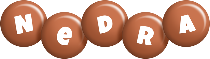 Nedra candy-brown logo