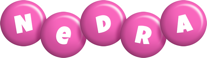 Nedra candy-pink logo