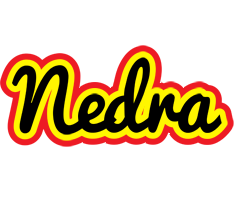 Nedra flaming logo