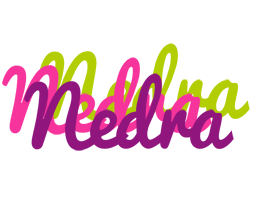 Nedra flowers logo