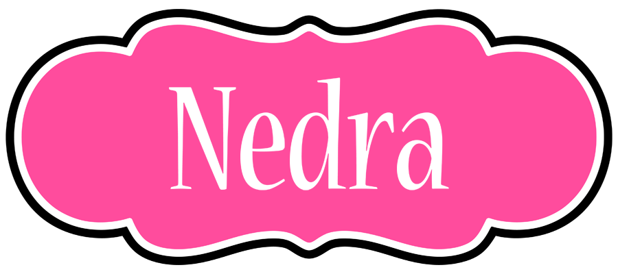 Nedra invitation logo
