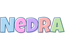 Nedra pastel logo