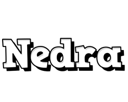 Nedra snowing logo