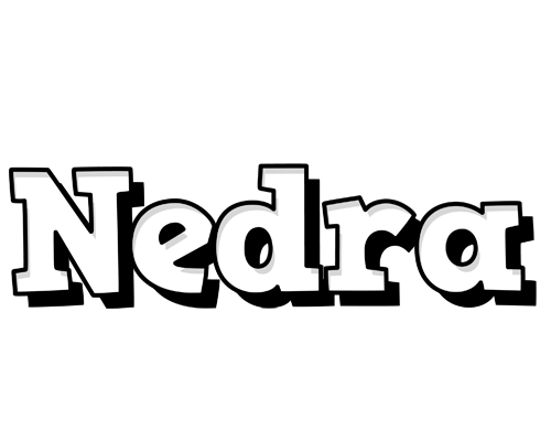 Nedra snowing logo