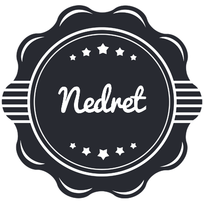 Nedret badge logo