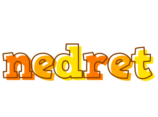 Nedret desert logo