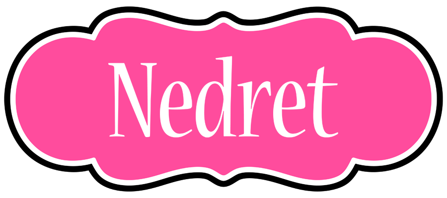 Nedret invitation logo