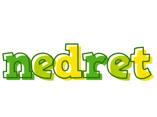 Nedret juice logo