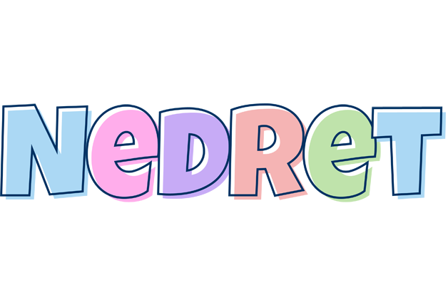 Nedret pastel logo