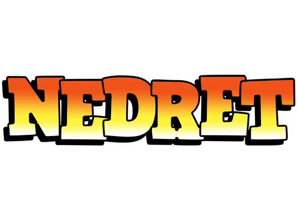 Nedret sunset logo