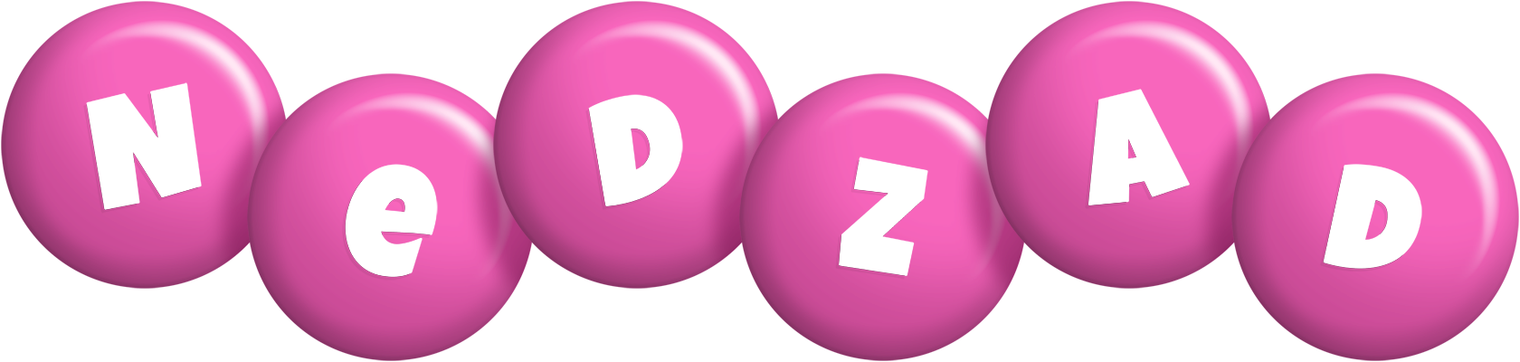 Nedzad candy-pink logo
