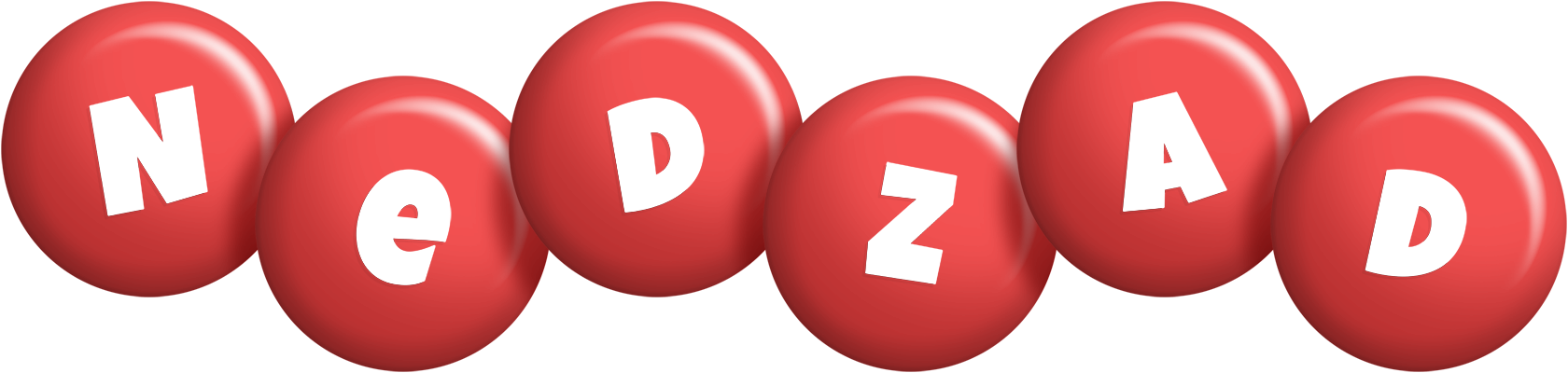 Nedzad candy-red logo