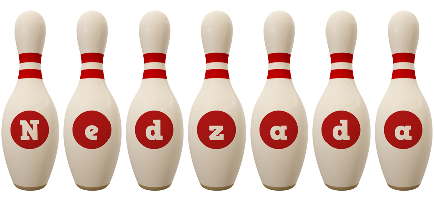 Nedzada bowling-pin logo