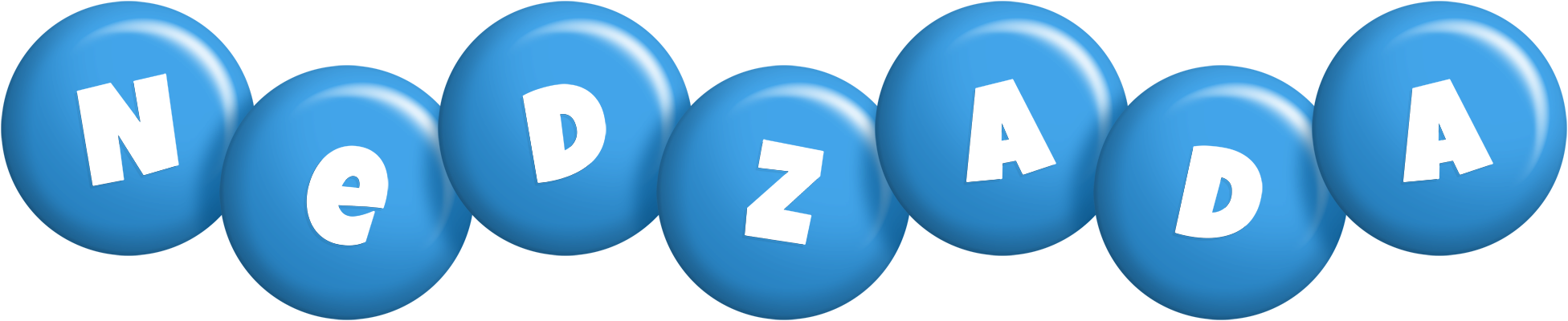 Nedzada candy-blue logo