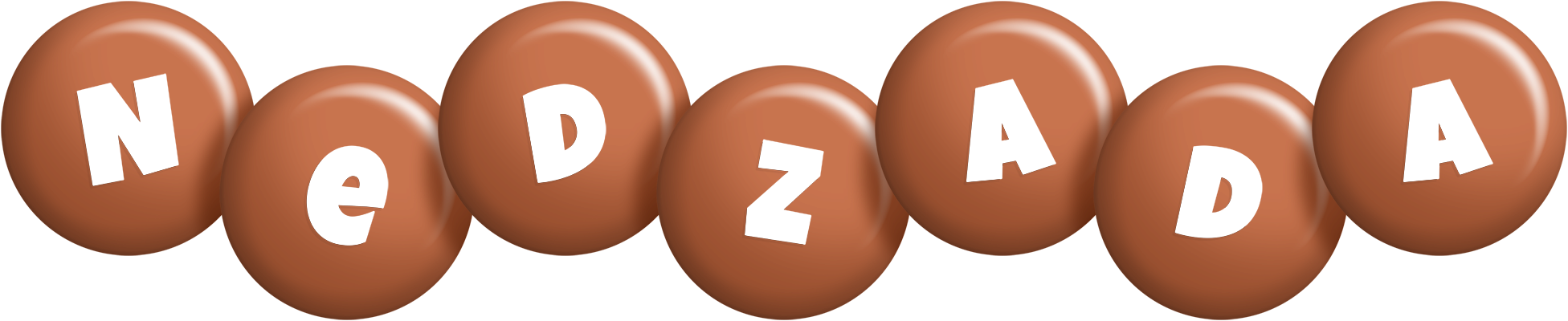 Nedzada candy-brown logo