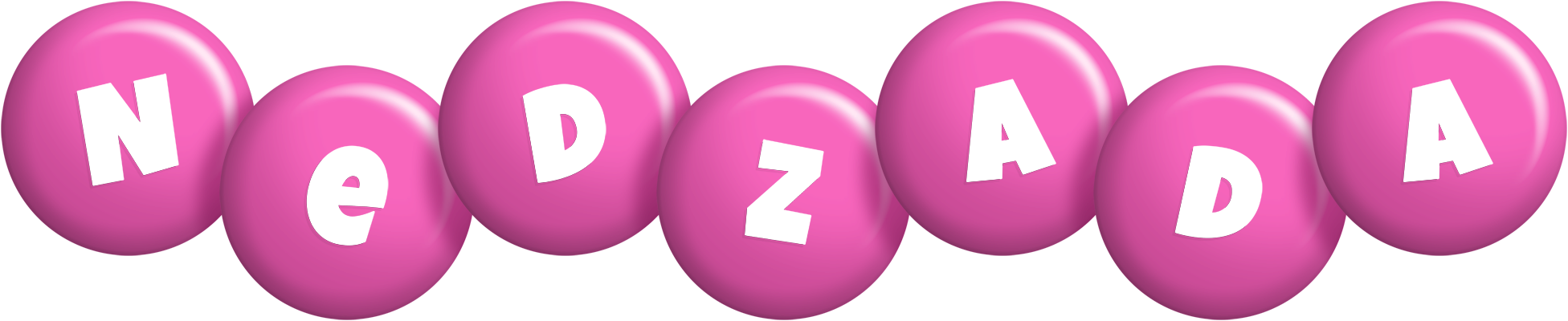 Nedzada candy-pink logo