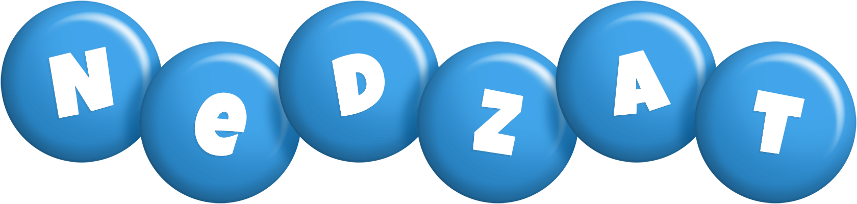 Nedzat candy-blue logo