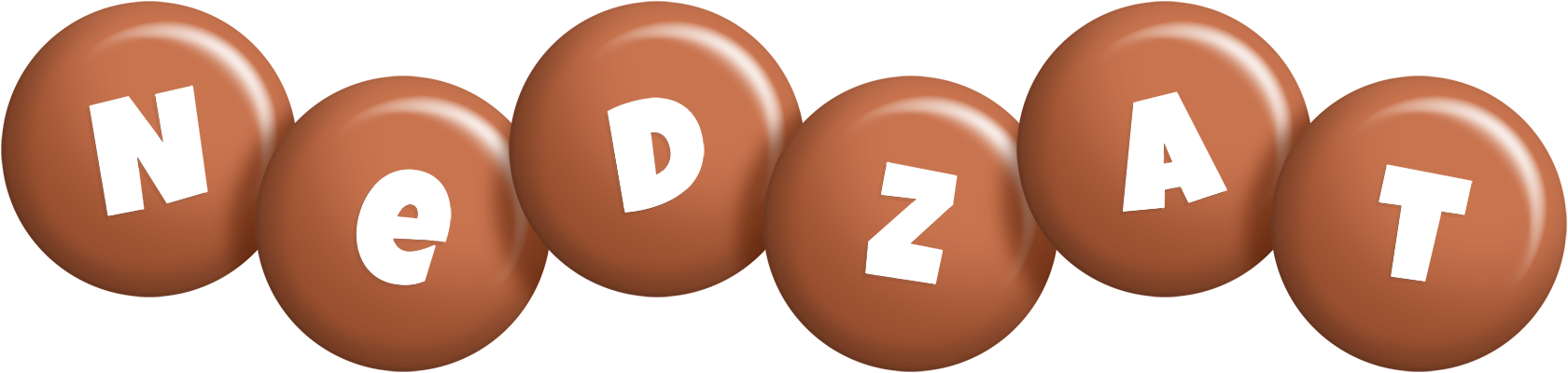 Nedzat candy-brown logo