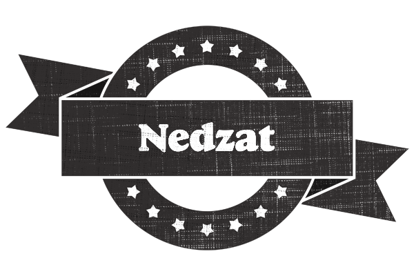 Nedzat grunge logo