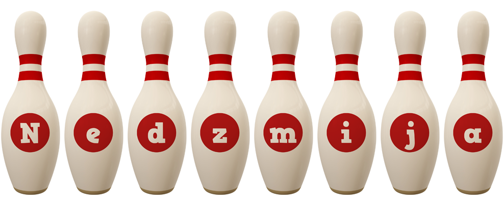 Nedzmija bowling-pin logo