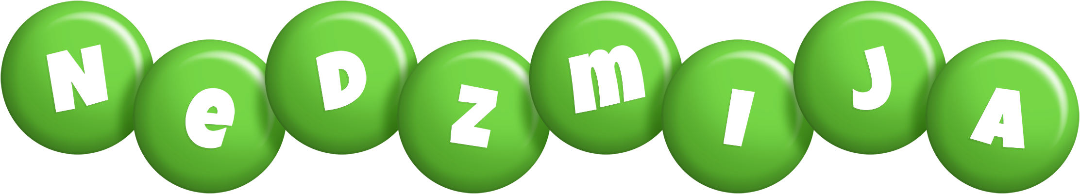 Nedzmija candy-green logo