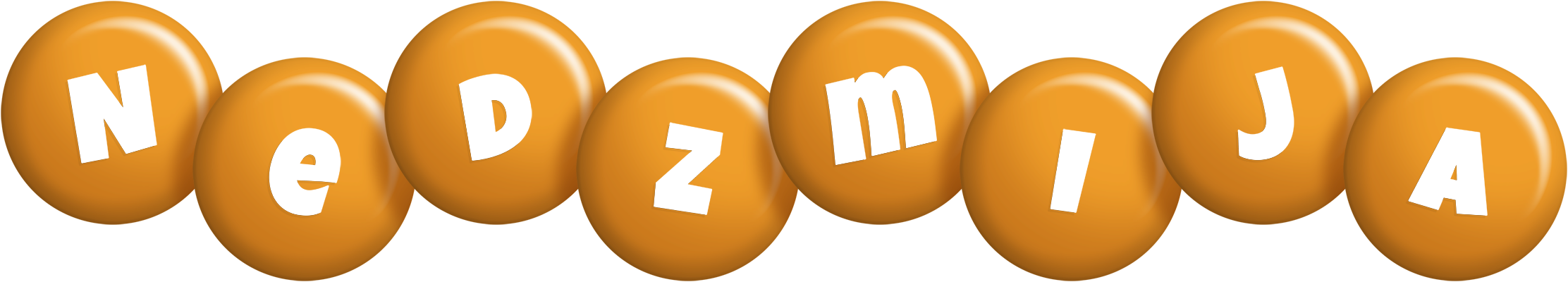 Nedzmija candy-orange logo