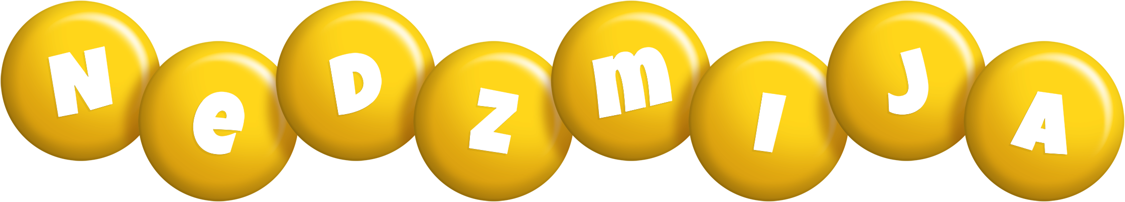 Nedzmija candy-yellow logo