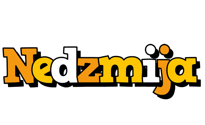 Nedzmija cartoon logo