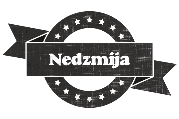Nedzmija grunge logo