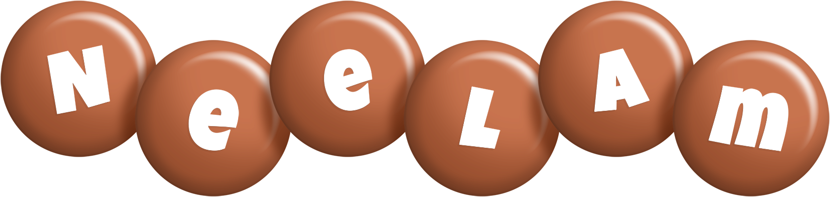 Neelam candy-brown logo