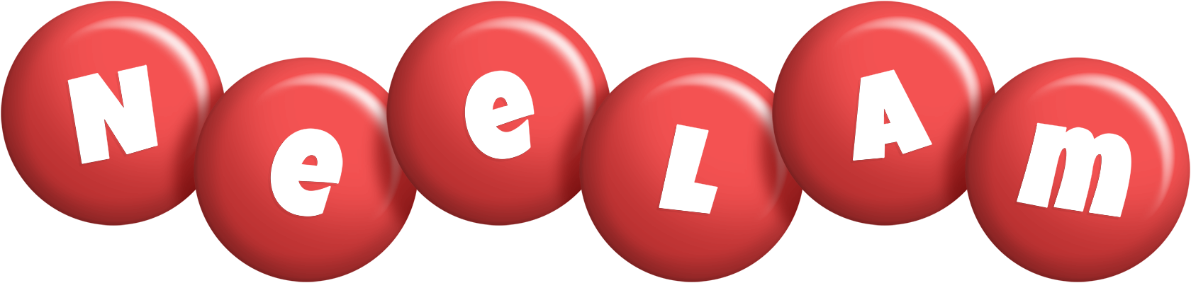 Neelam candy-red logo
