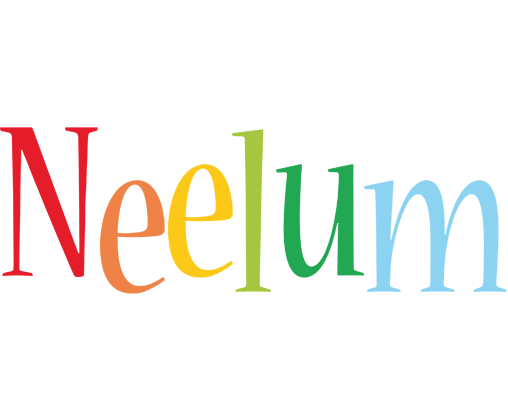 Neelum birthday logo