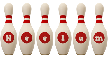 Neelum bowling-pin logo