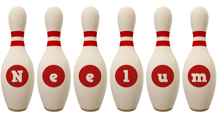 Neelum bowling-pin logo
