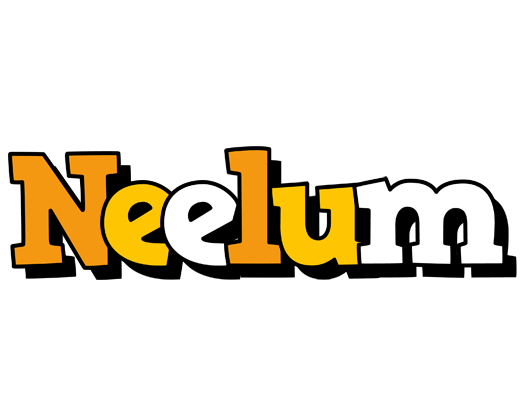 Neelum cartoon logo