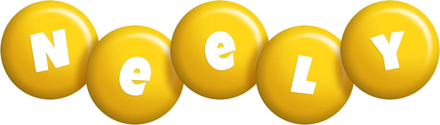 Neely candy-yellow logo