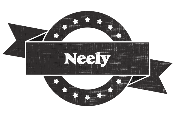 Neely grunge logo