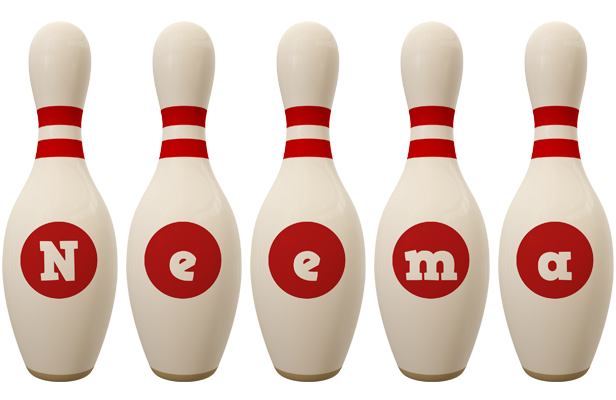 Neema bowling-pin logo