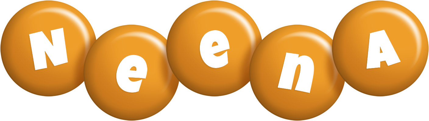 Neena candy-orange logo