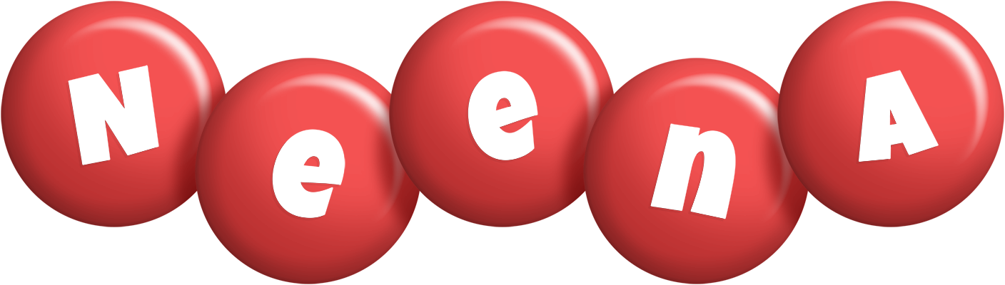 Neena candy-red logo