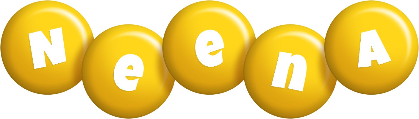 Neena candy-yellow logo