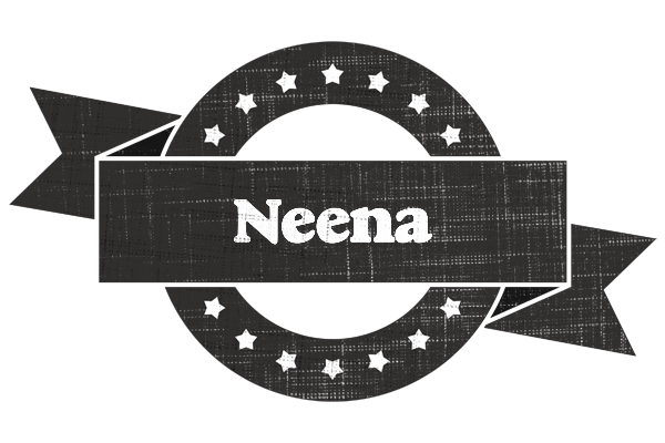 Neena grunge logo