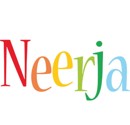 Neerja birthday logo