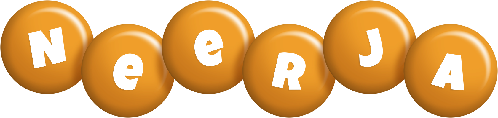 Neerja candy-orange logo