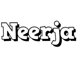 Neerja snowing logo