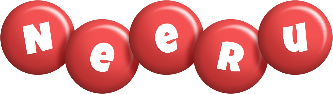 Neeru candy-red logo