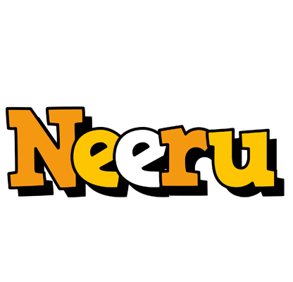 Neeru cartoon logo