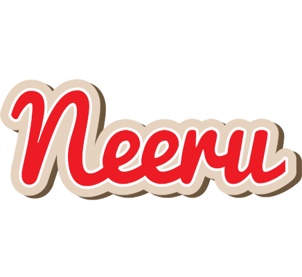 Neeru chocolate logo