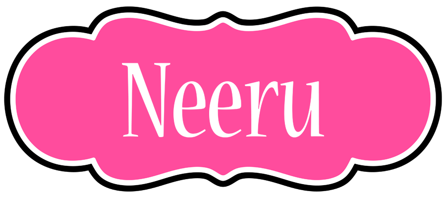 Neeru invitation logo